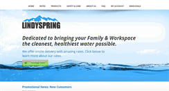 Desktop Screenshot of lindyspring.com