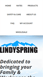 Mobile Screenshot of lindyspring.com