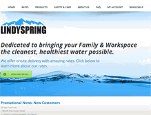 Tablet Screenshot of lindyspring.com